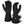 Temp360 black heated gloves with battery pack in zippered cuff