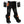 Temp360 black heated socks with battery packs and orange gorilla logo