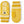 Hestra yellow and white patterned wool mittens with ribbed cuffs