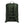 Back view of olive green backpack with padded mesh straps and chest buckle