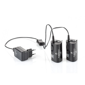 Therm-ic battery pack and wall charger set