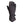 Black Therm-ic glove with orange logo on index finger