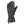 Black Therm-ic winter glove with adjustable wrist strap and logo on index finger