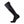 Therm-ic heated ski sock with battery attachment point
