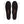 Pair of black Therm-ic heated insoles with attached power cables