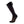 Therm-ic black heated ski sock with battery attachment at the cuff