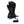 Therm-ic black heated ski glove with adjustable wrist strap and power button