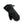 Black Thermic heated mitten with adjustable wrist strap and power button
