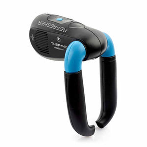 Therm-ic Refresher shoe dryer with black and blue plastic housing