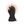 Therm-ic black heated three-finger ski mitten with power button