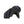 Black insulated winter glove with textured palm grip