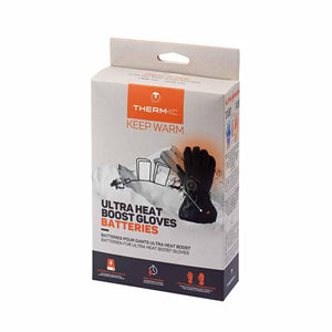Therm-ic Ultra Heat Boost glove batteries in retail packaging
