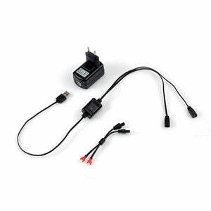 Therm-ic wall charger and USB charging cables