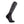 Icebreaker merino wool over the calf ski sock in charcoal grey and black
