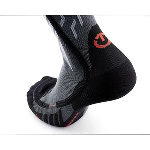 Close up of Thermic performance sock heel and arch support