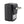 Therm-ic black wall power adapter with two prong plug