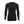 Back view of black Therm-ic long sleeve base layer with textured pattern and logo