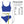 ThermApparel sizing guide showing waist measurements for sizes XXS to XXL