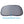 Grey oval water repellent polyester cushion