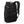 Back view of black Thule backpack showing padded mesh straps and back panel