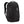 Black Thule backpack with zippered compartments and shoulder straps