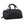 Black Thule duffel bag with top carry handles and side strap