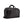 Black Thule duffel bag with top handles and shoulder strap