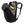 Thule black backpack with open main compartment showing laptop and tablet sleeves