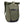 Thule olive green rolltop backpack with front pocket and black base