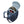 Thule blue backpack with open top compartment containing a Giro helmet and ski goggles