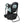 Thule child carrier backpack in black and light blue