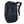 Back view of a black Thule backpack showing padded shoulder straps and mesh back panel