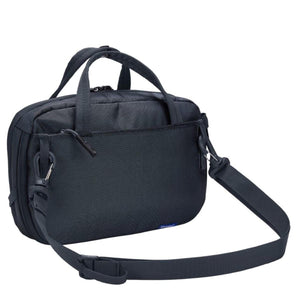 Black Bluesign briefcase with top handles and detachable shoulder strap