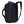 Back view of a black Thule backpack with adjustable shoulder straps and side carry handle