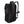 Back view of a black Thule backpack with padded shoulder straps and adjustable chest buckle