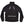 Back view of black N-Ferno work jacket with reflective strips and adjustable cuffs