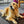 Golden retriever lying on a brown ToastiMat pet mat