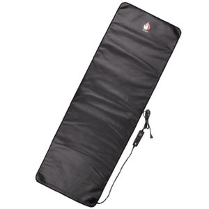 ToastiMat black rectangular electric heating mat with remote control