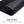 Black mouse pad with textured non-slip natural rubber base