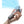 Torras handheld portable fan with digital display and metal ring attachment