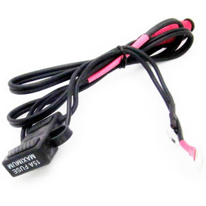 Tourmaster battery harness with 15A fuse holder and ring terminals