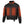 Tourmaster black heated motorcycle jacket with glowing orange heating elements on chest collar and sleeves