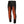 Tourmaster black heated motorcycle pants with glowing orange heating elements on the thighs