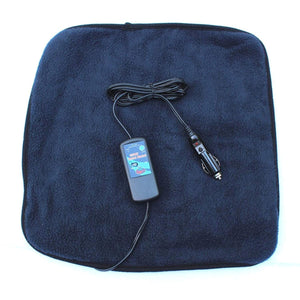 Trillium Worldwide 12 volt heated car blanket with power cord and adapter