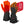 Gerbing heated gloves showing heating elements around the fingers and hand edges