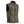 Mobile Warming camo print vest with black zipper and high collar