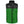 Black and green quilted heated vest with eagle logo