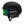 Smith Optics matte black ski helmet with green mirrored goggles