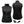 Aheata black quilted heated vest with front and back views plus battery pack and charger