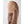 Hestra brown teddy fleece mitten with leather palm detail
